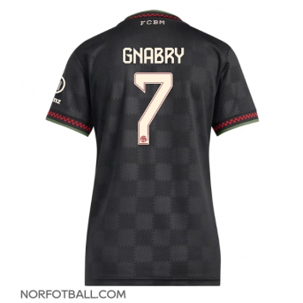 Billige Fotballdrakt Bayern Munich Serge Gnabry #7 Replika Tredjedrakt Dame 2025-26 Kortermet